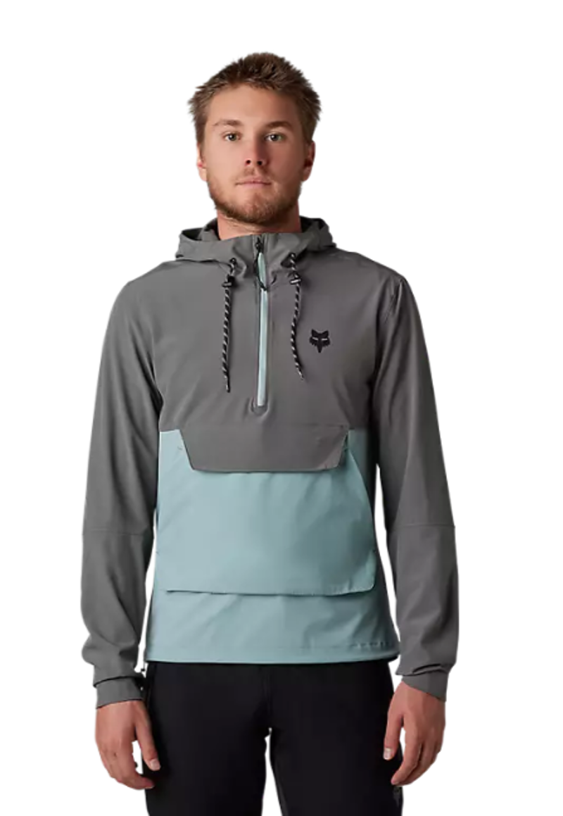 Fox Racing Ranger Wind Pullover in Pewter-1